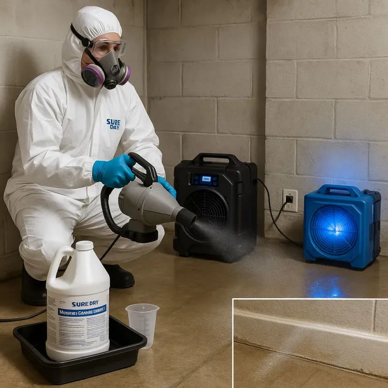 Sanitization and Odor Removal process in Crossville, AL