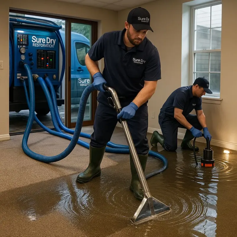 Water Extraction and Removal process in Crossville, AL